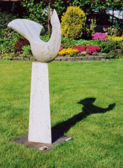 Skulptur Garten Bildhauerei Olfen Haltern Muschelkalk